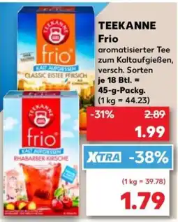 Kaufland TEEKANNE Frio aromatisierter Tee Angebot