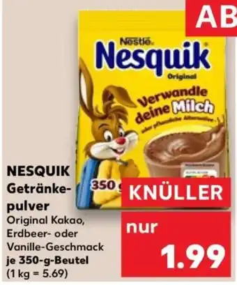 Kaufland NESQUIK Getränkepulver Angebot