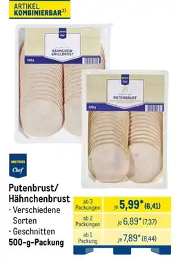 METRO Metro Chef Putenbrust/Hähnchenbrust Angebot