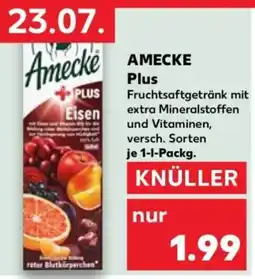 Kaufland AMECKE Plus Fruchtsaftgetränk mit extra Mineralstoffen und Vitaminen Angebot