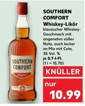 Kaufland SOUTHERN COMFORT Whiskey-Likör Angebot