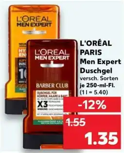Kaufland L'ORÉAL PARIS Men Expert Duschgel Angebot