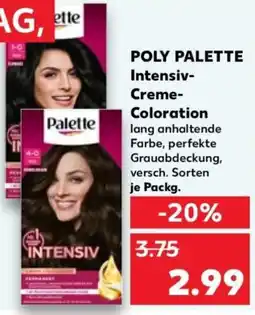 Kaufland Palette Intensiv-Creme-Coloration Angebot