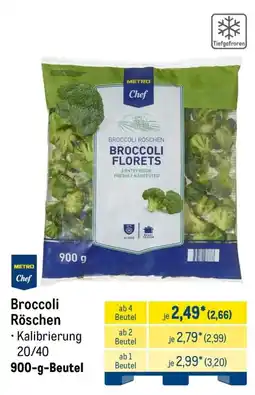 METRO Broccoli Röschen Metro Chef Angebot