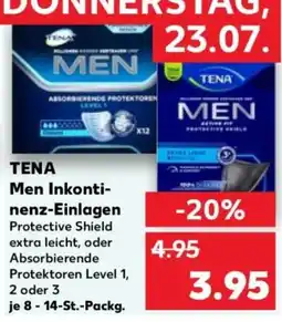 Kaufland TENA Men Inkontinzenz-Einlagen Angebot
