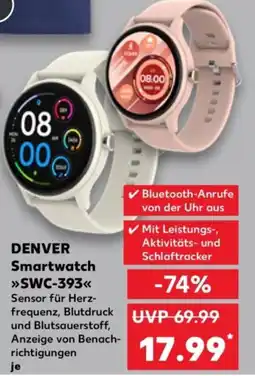 Kaufland Denver Smartwatch SWC-393 Angebot