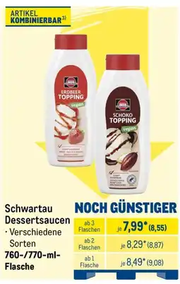 METRO Schwartau Dessertsaucen Angebot