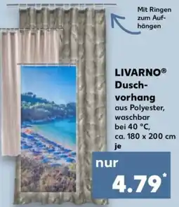 Kaufland LIVARNO® Duschvorhang Angebot