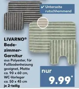 Kaufland LIVARNO Badezimmer-Garnitur Angebot
