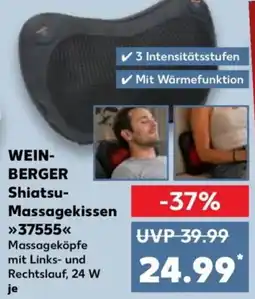Kaufland WEINBERGER Shiatsu-Massagekissen Angebot