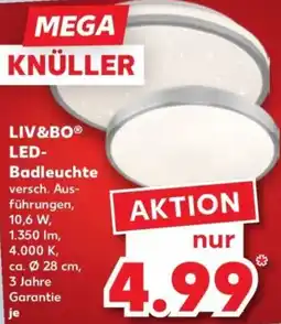 Kaufland LIV&BO LED-Badleuchte Angebot