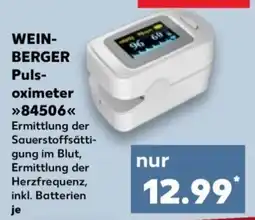 Kaufland WEINBERGER Puls-oximeter Angebot