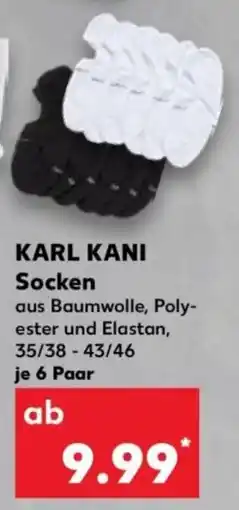 Kaufland KARL KANI Socken Angebot