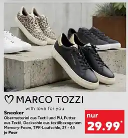 Kaufland Sneaker MARCO TOZZI Angebot