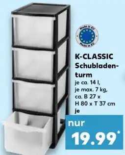 Kaufland K-CLASSIC Schubladenturm Angebot