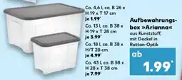 Kaufland Aufbewahrungsbox »Arianna« Angebot