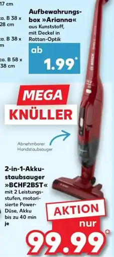 Kaufland 2-in-1-Akku-staubsauger »BCHF2BST« Angebot