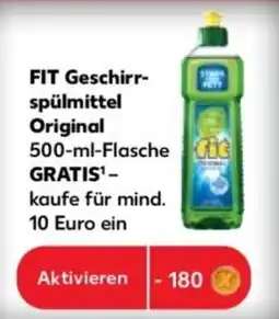 Kaufland FIT Geschirrspülmittel Original Angebot