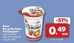 Combi Bauer Der große Bauer Fruchtjoghurt Angebot