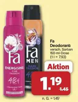 Famila Nord West Fa Deodorant Angebot