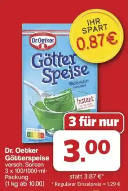 Famila Nord West Dr. Oetker Götterspeise Angebot