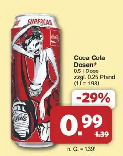 Famila Nord West Coca Cola Dosen* Angebot