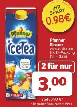 Famila Nord West Pfanner IceTea Angebot