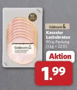 Combi Goldmarie Kasseler Lachsbraten Angebot