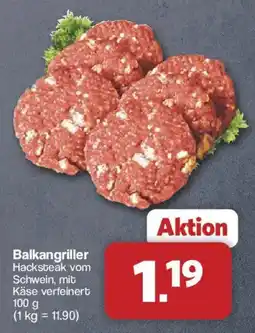 Famila Nord West Balkangriller Hacksteak vom Schwein, mit Käse verfeinert Angebot