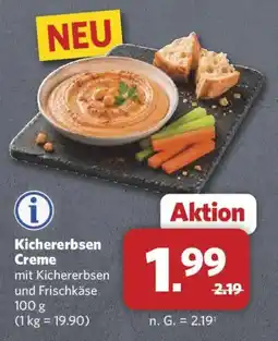 Combi Kichererbsen Creme mit Kichererbsen und Frischkäse Angebot