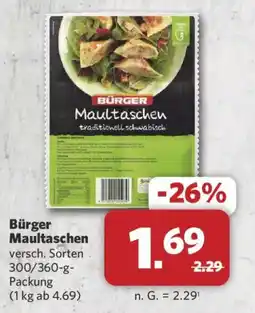 Combi Bürger Maultaschen Angebot