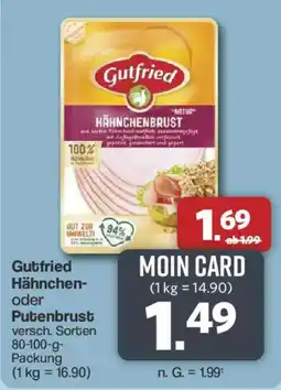 Famila Nord West Gutfried Hähnchen- oder Putenbrust Angebot