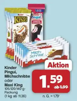 Famila Nord West Kinder Pinguí, Milchschneite oder Maxi King Angebot