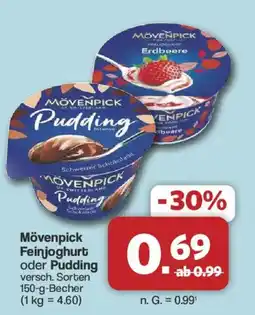Famila Nord West Mövenpick Feinjoghurt oder Pudding Angebot
