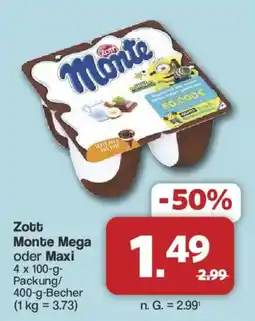 Famila Nord West Zott Monte Mega oder Maxi Angebot