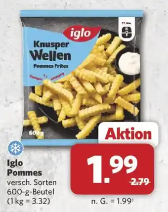 Combi Iglo Pommes Angebot