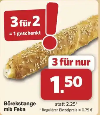 Famila Nord West Börekstange mit Feta Angebot