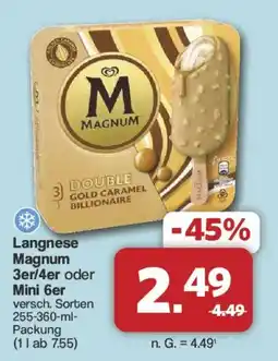 Famila Nord West Langnese Magnum Angebot