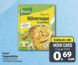 Famila Nord West Knorr Suppenliebe Hühnersuppe Angebot