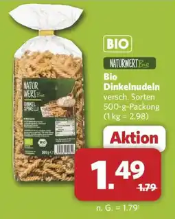 Combi Naturwert Bio Bio Dinkelnudeln Angebot