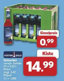 Famila Nord West KÜSTEN GOLD Schorlen Angebot