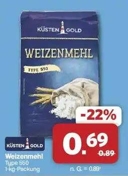 Famila Nord West KÜSTEN GOLD Weizenmehl Angebot
