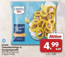 Famila Nord West Costa Tintenfischringe in Knusperpanade Angebot