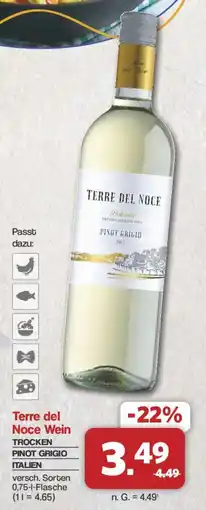 Famila Nord West Terre del Noce Wein Angebot