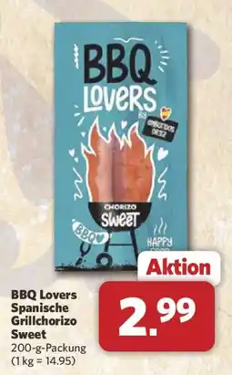 Combi BBQ Lovers Spanische Grillchorizo Sweet Angebot