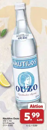 Famila Nord West Nautilos Ouzo Angebot