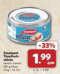 Combi Saupiquet Thunfischstücke Angebot