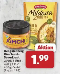 Combi Hengstenberg Kimchi oder Sauerkraut Angebot