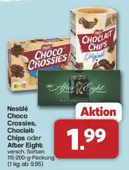 Famila Nord West Nestlè Choco Crossies, Choclaït Chips oder After Eight Angebot