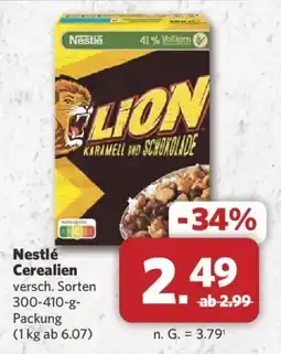Combi Nestlé Cerealien Angebot